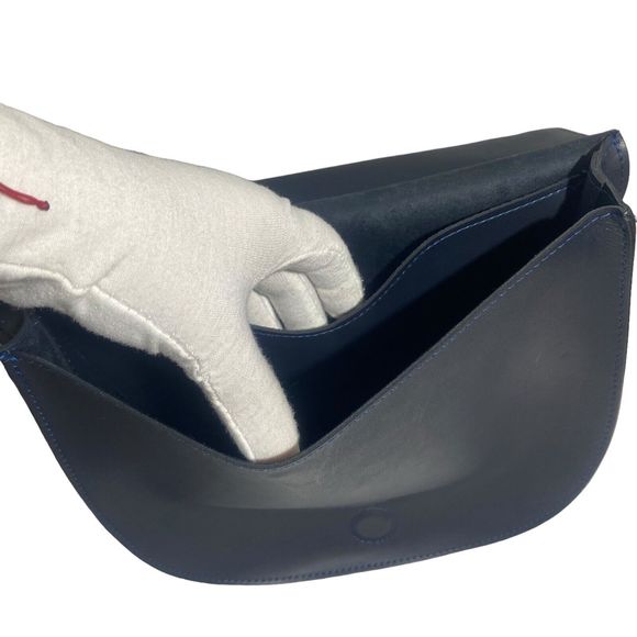 Dogo Women Shoulder Bag Crossbody Change Is Good Grey Blue Butterfly Vegan - Picture 8 of 10